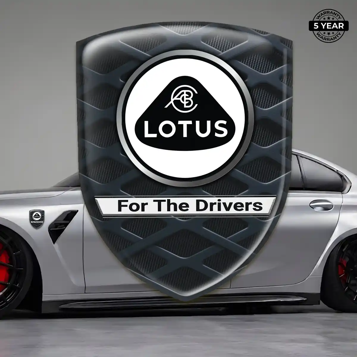 Lotus Domed Emblem Exterior Luxe