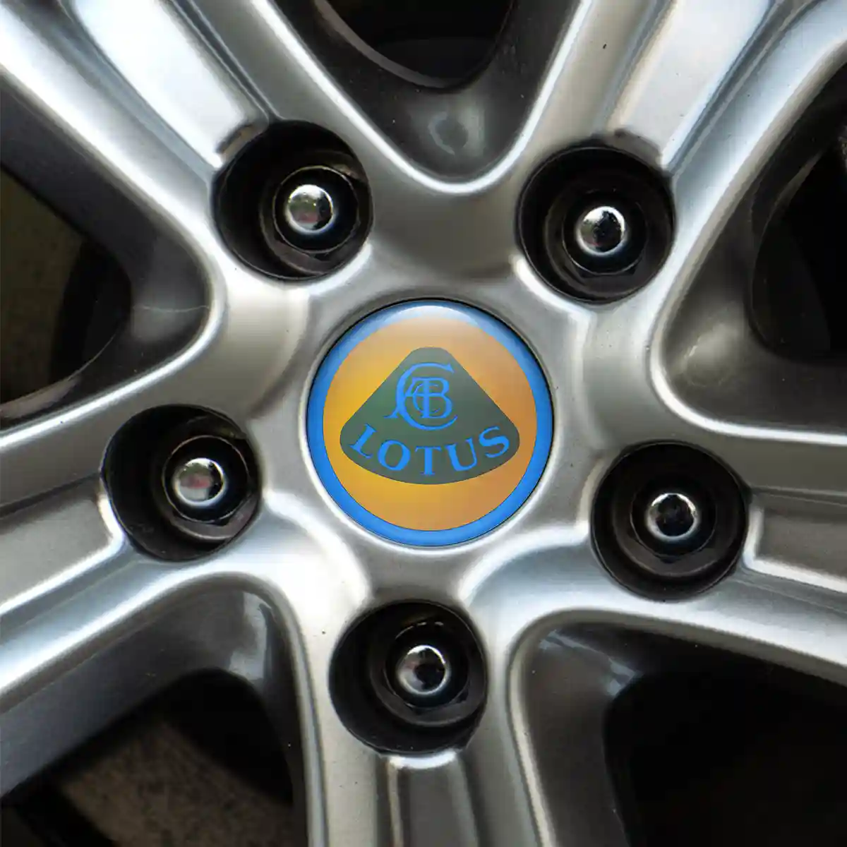 Lotus Domed Emblem High Quality