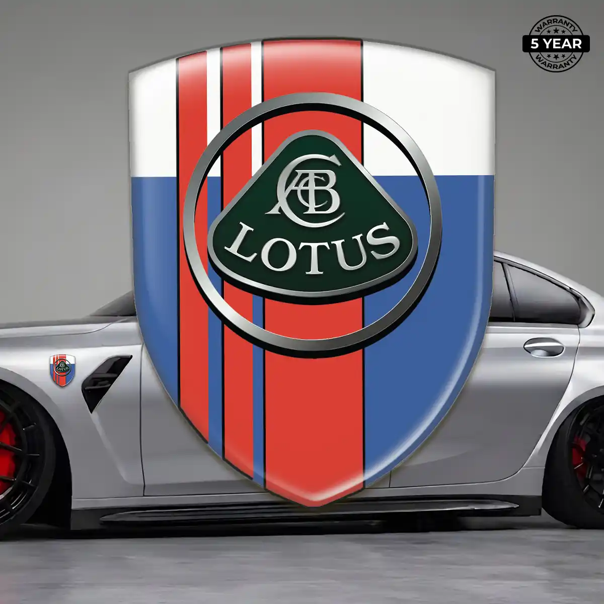 Lotus Domed Emblem Interior Elegance