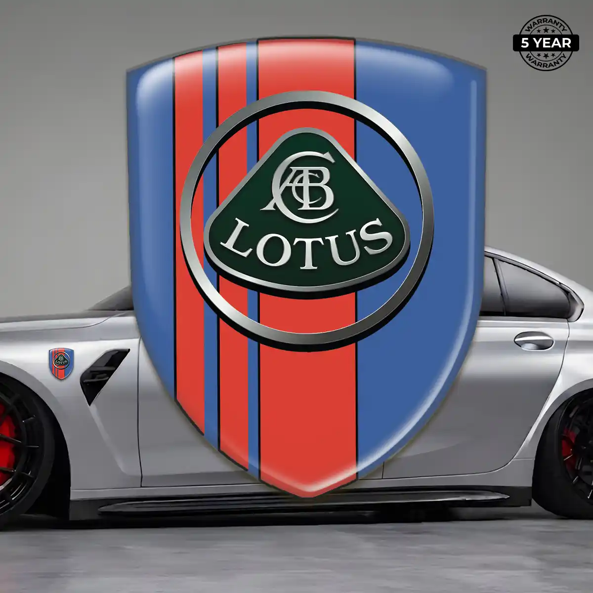 Lotus Domed Emblem Interior Luxe