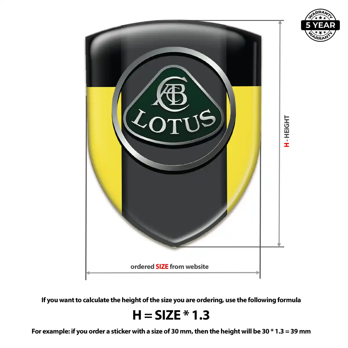 Lotus Domed Emblem Opulent Line
