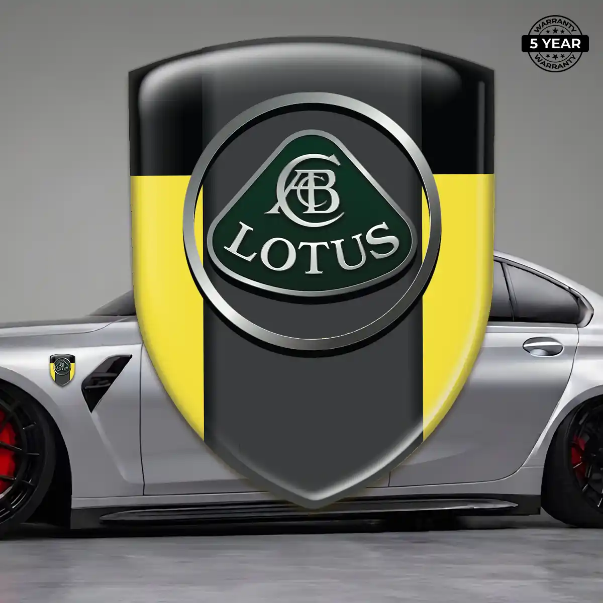 Lotus Domed Emblem Opulent Line