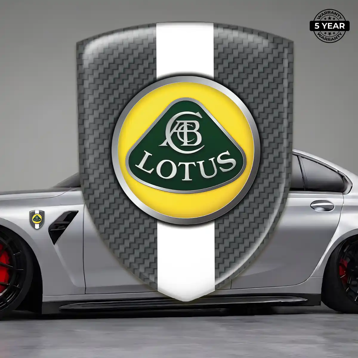 Lotus Domed Emblem Outer Style