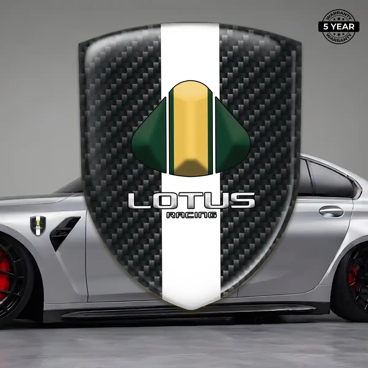 Lotus Domed Emblem Premium Dome
