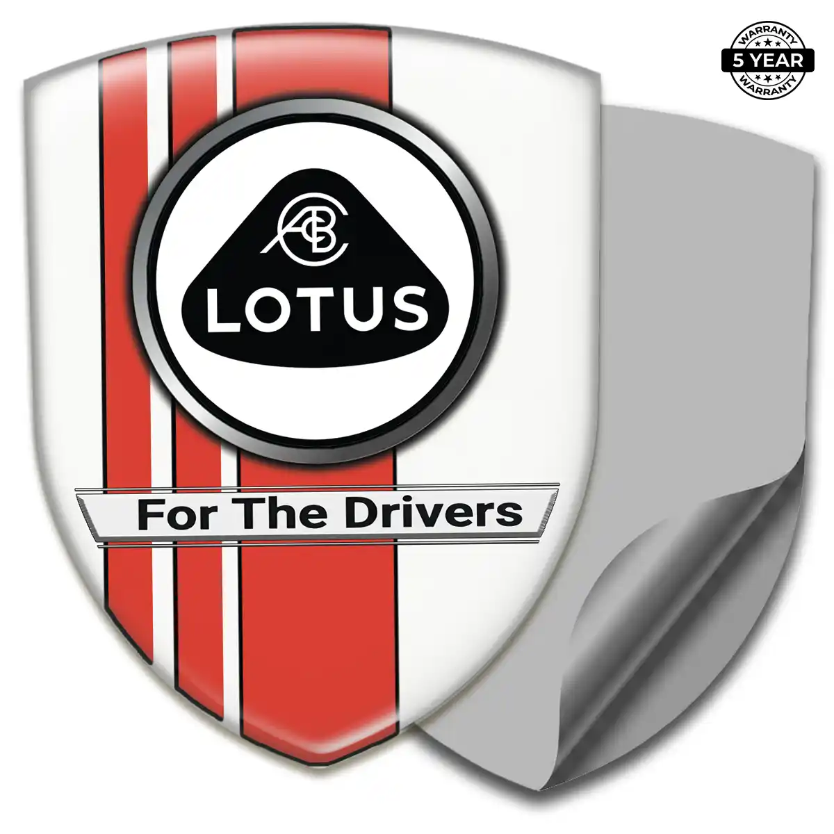 Lotus Domed Emblem Resin Elite
