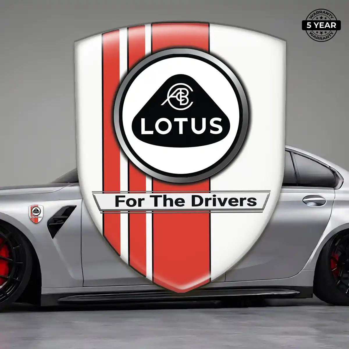 Lotus Domed Emblem Resin Elite