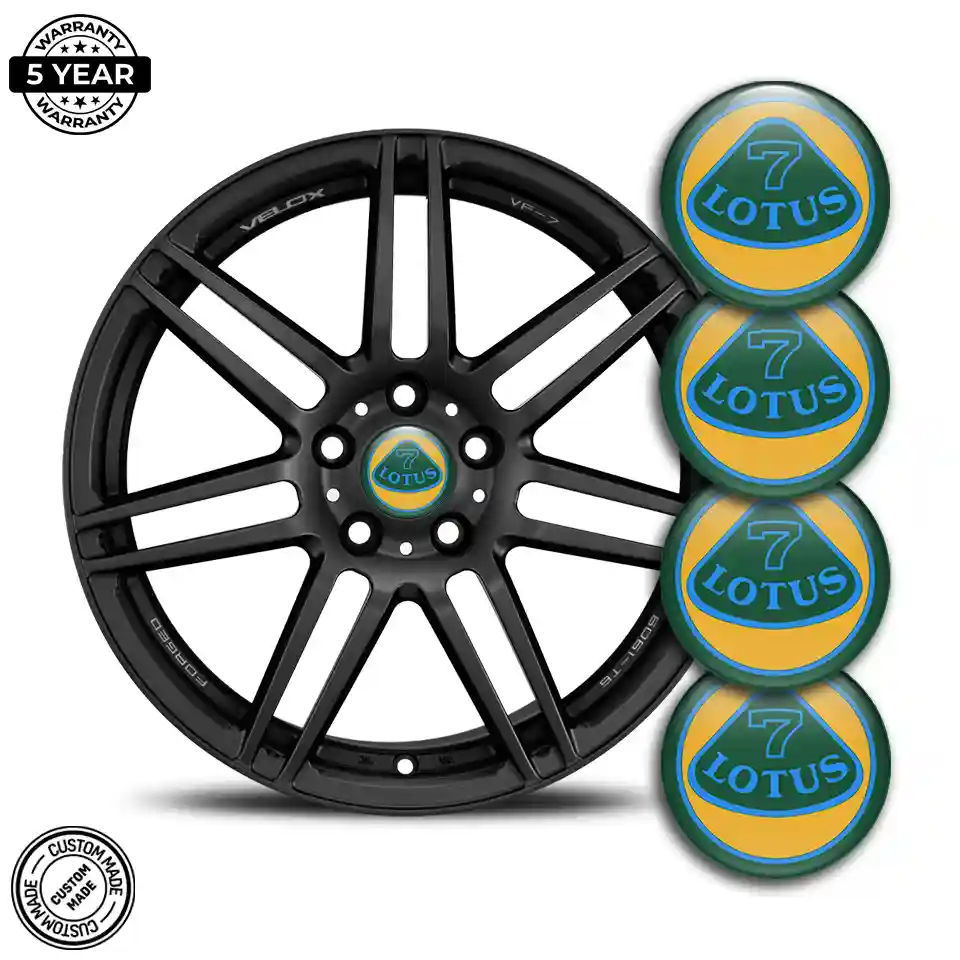 Lotus Domed Emblem Self-Adhesive High Quality
