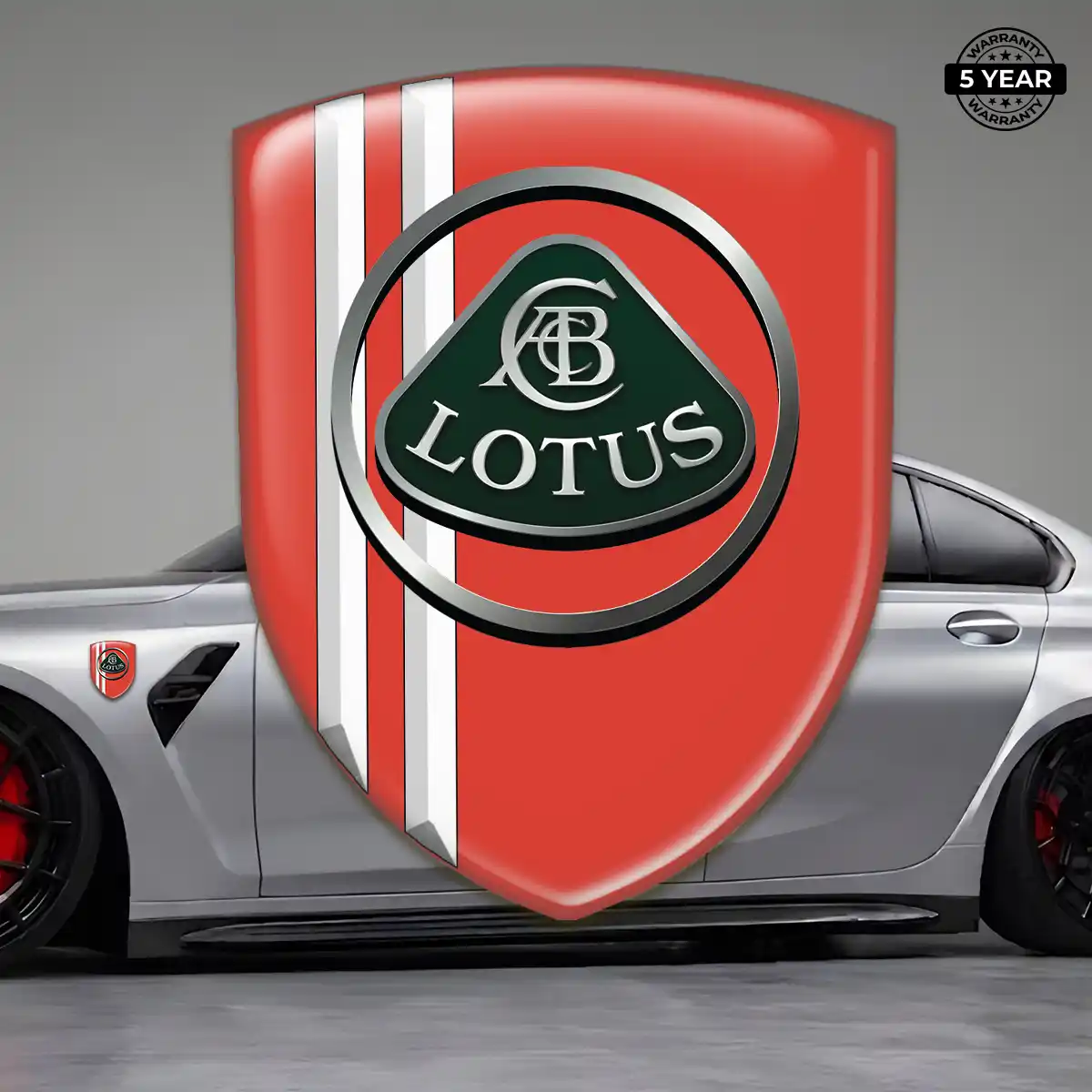 Lotus Domed Emblem Signature Grade