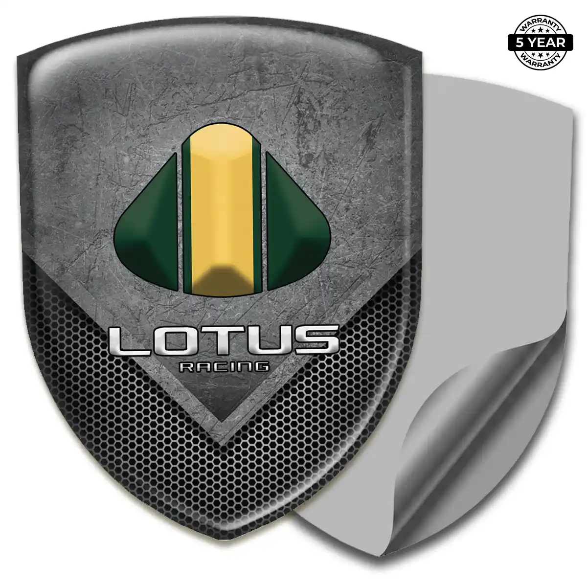 Lotus Domed Emblem Sleek Style