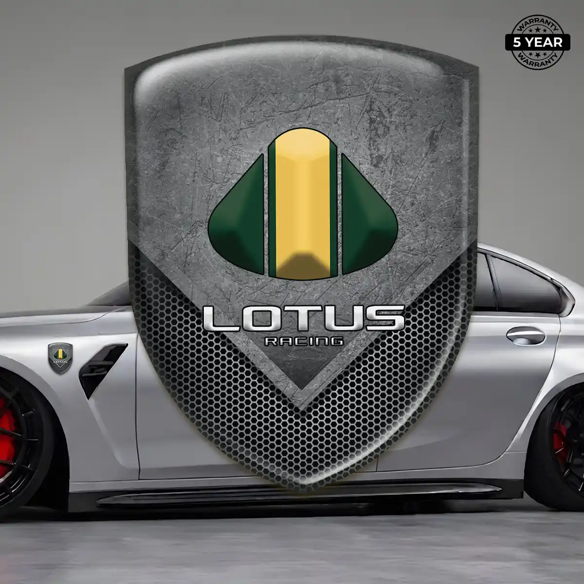 Lotus Domed Emblem Sleek Style