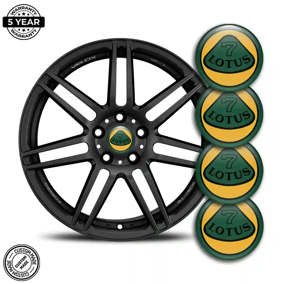 Lotus Domed Emblem Stylish Design