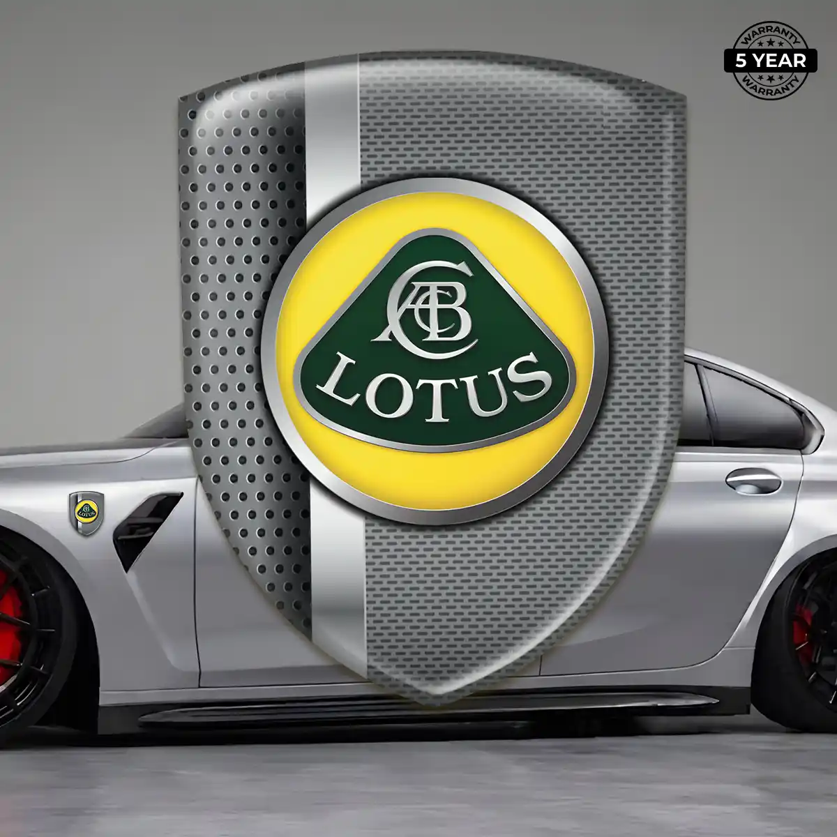 Lotus Domed Logo Decal Elite Edition