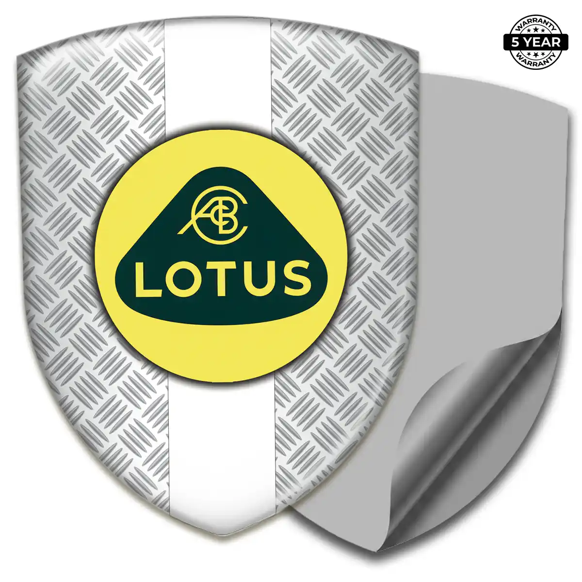 Lotus Domed Logo Decal Elite Finish