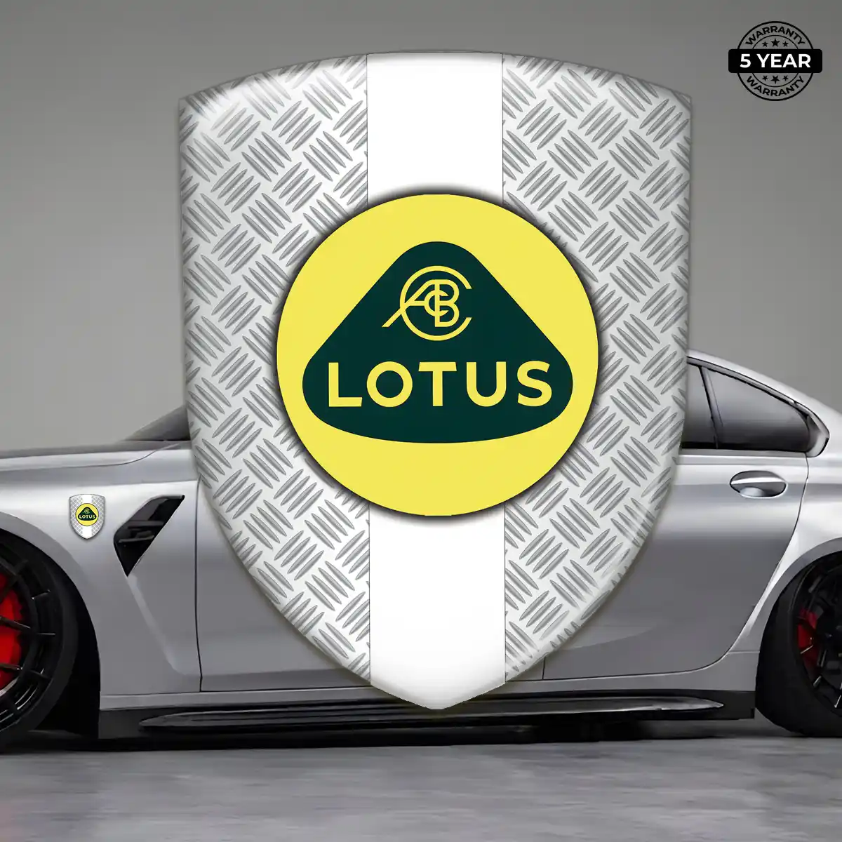 Lotus Domed Logo Decal Elite Finish
