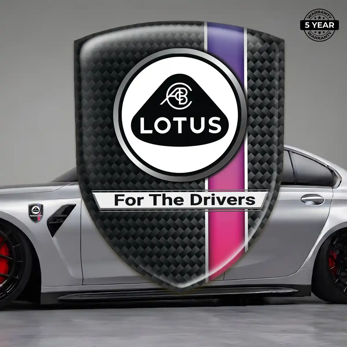 Lotus Domed Logo Decal Exclusive Series