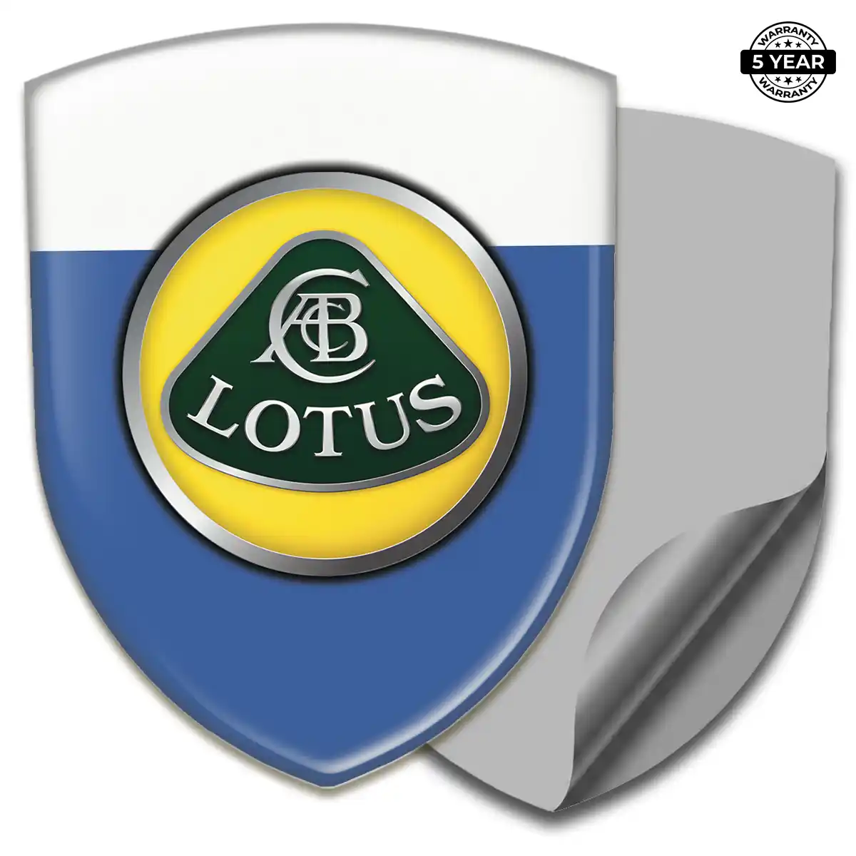 Lotus Domed Logo Decal Noble Edition