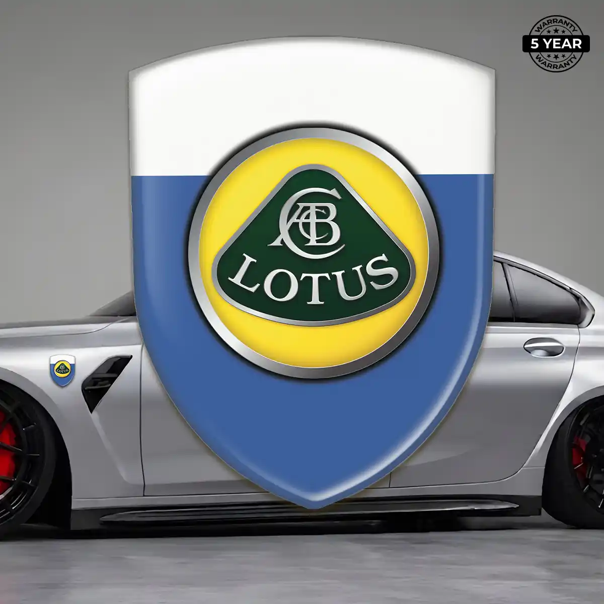 Lotus Domed Logo Decal Noble Edition