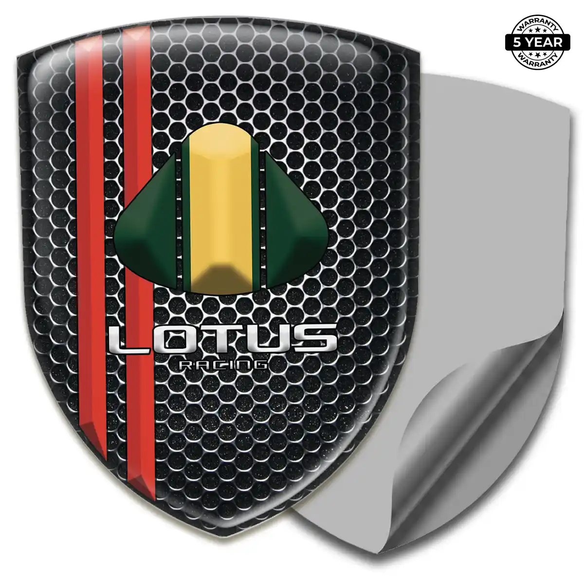 Lotus Domed Logo Decal Prestige Line