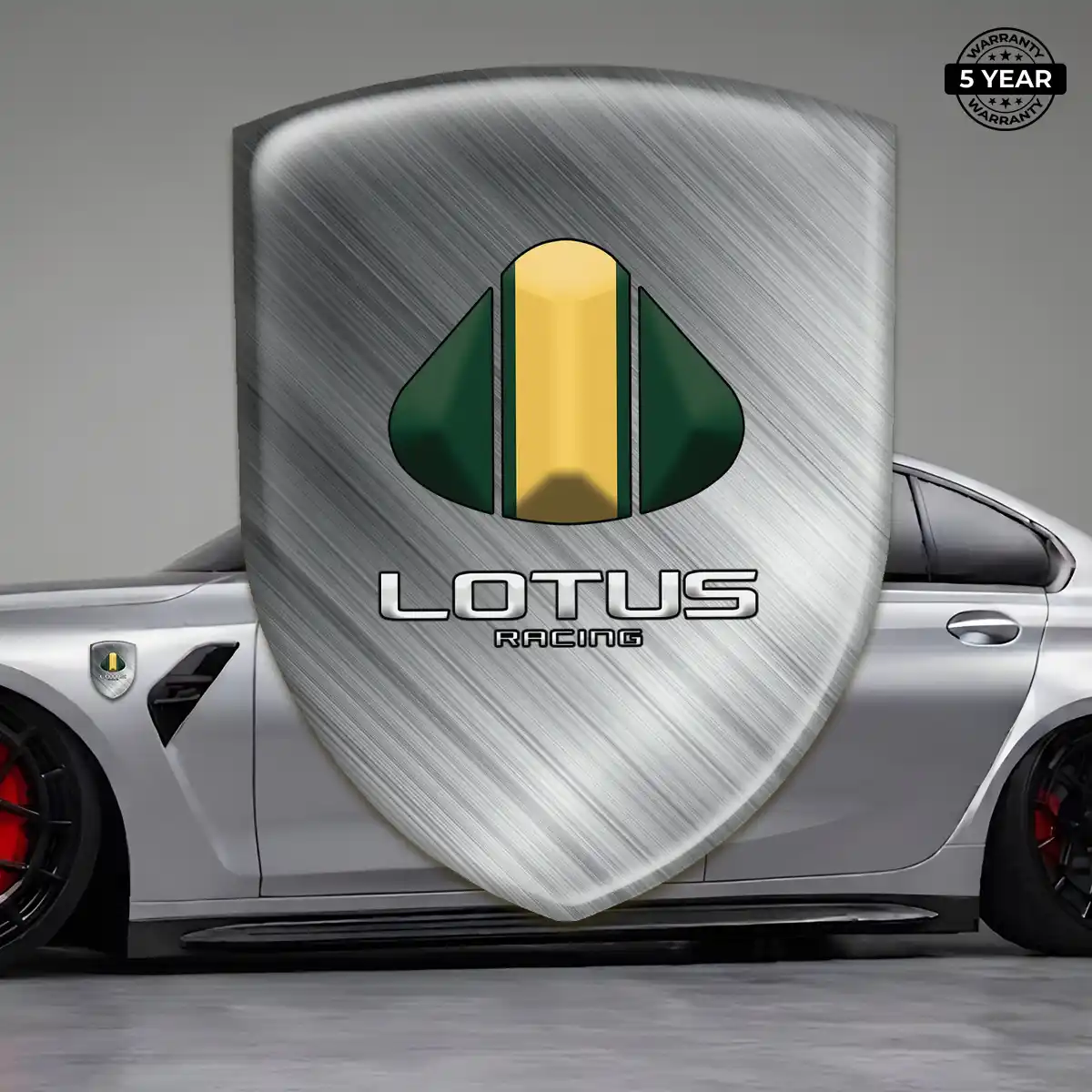 Lotus Domed Logo Decal Prime Quality