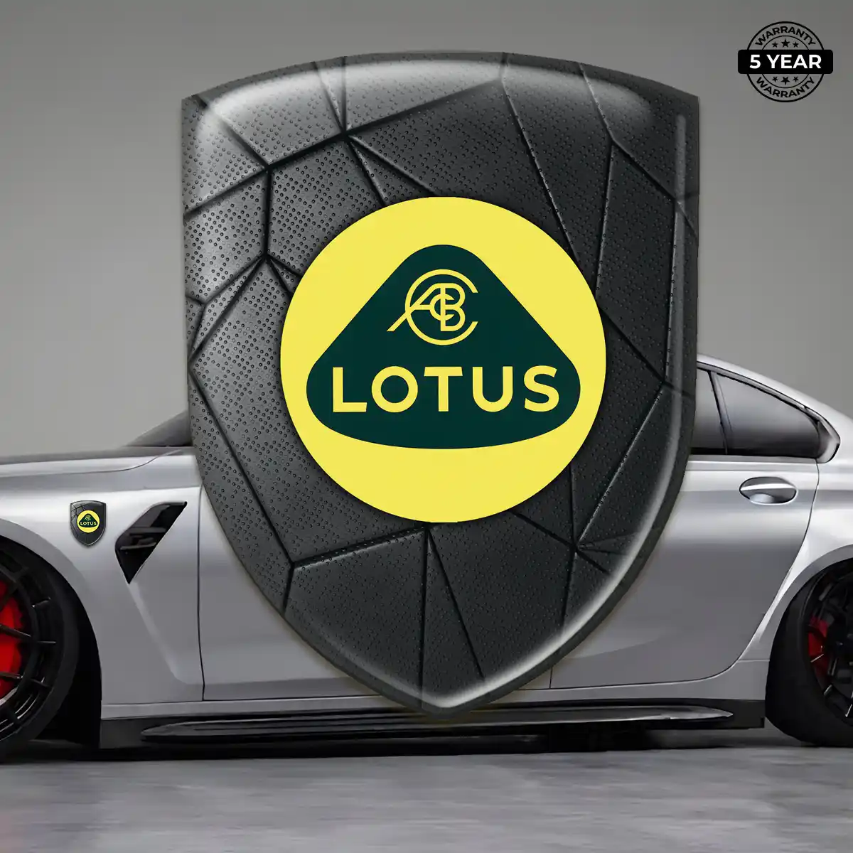 Lotus Domed Logo Decal Signature Grade