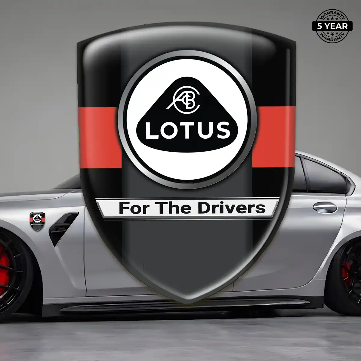 Lotus Domed Logo Decal Superior Craft