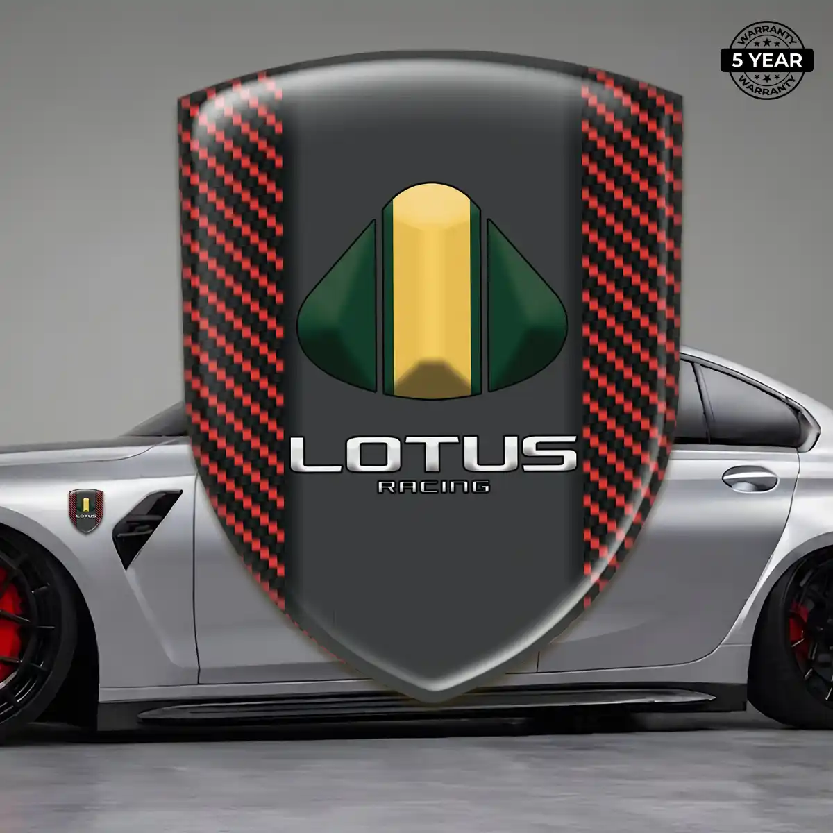 Lotus Domed Logo Sticker Deluxe Edition