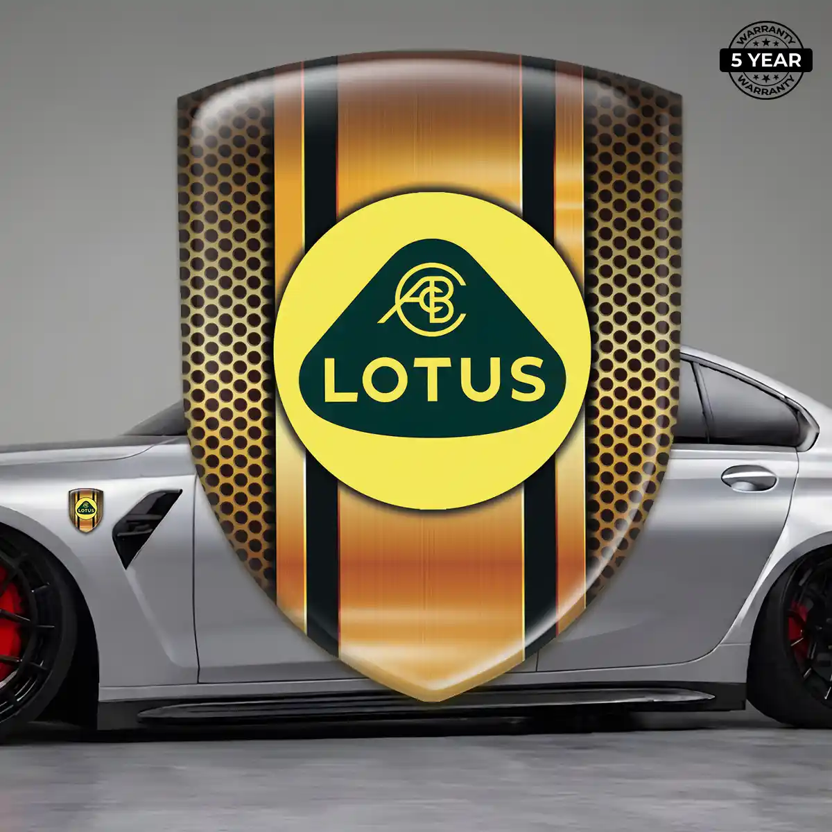 Lotus Domed Logo Sticker Elite Edition