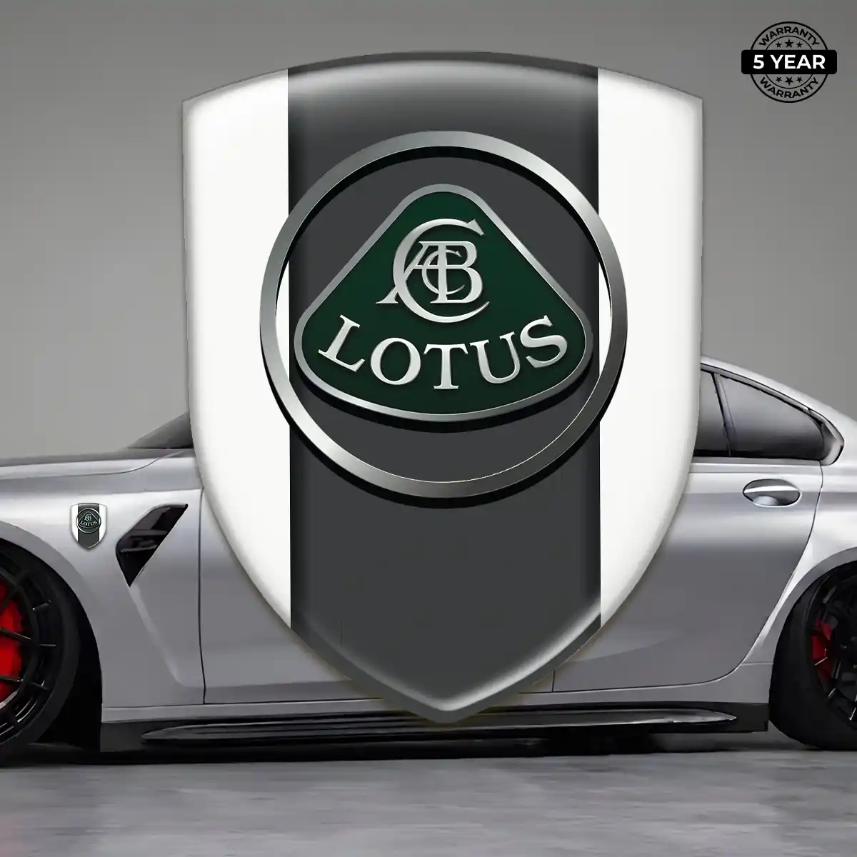 Lotus Domed Logo Sticker Exclusive Series