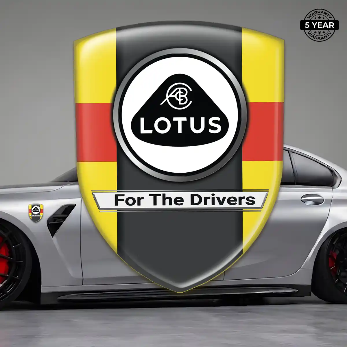 Lotus Domed Logo Sticker Noble Edition