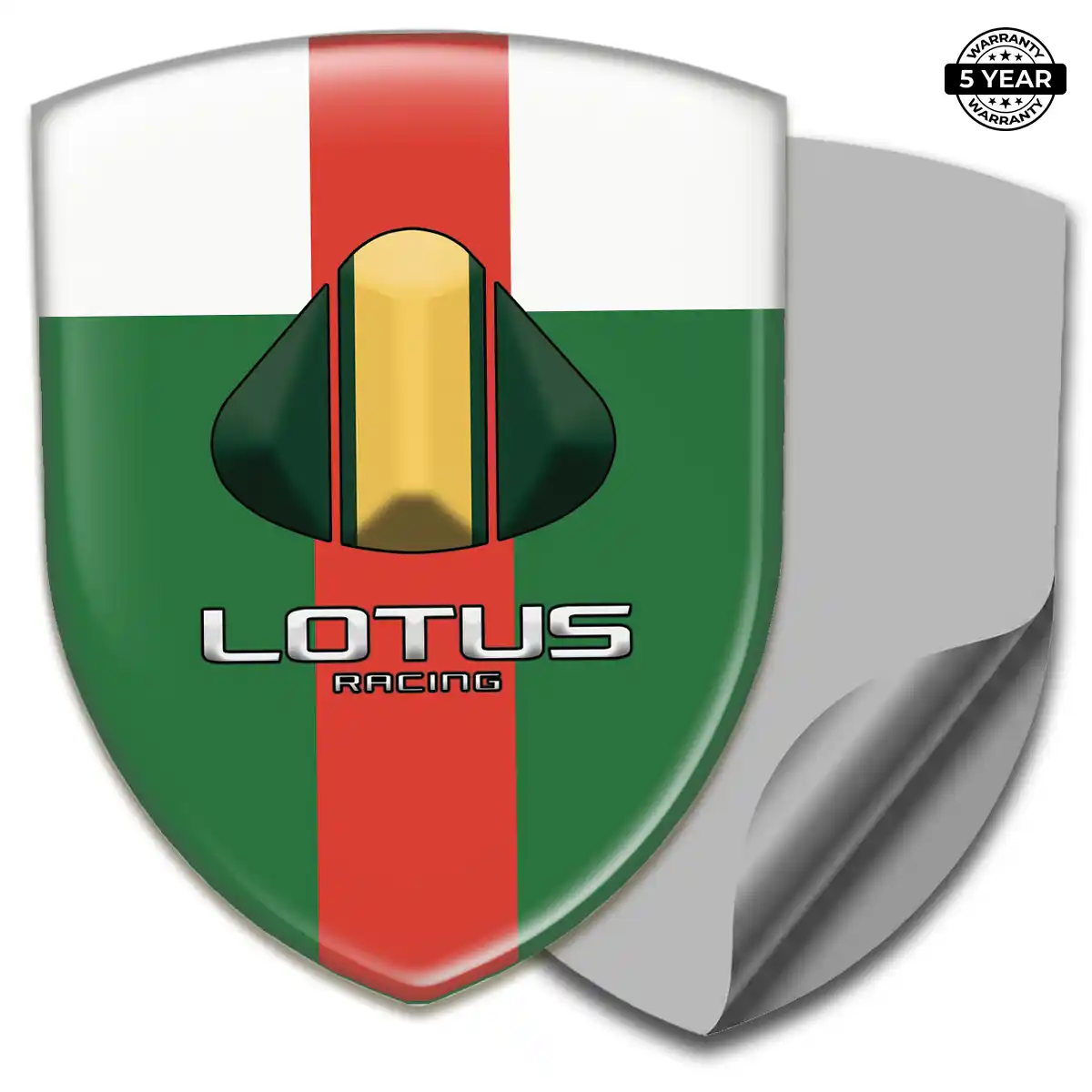 Lotus Domed Logo Sticker Prestige Line