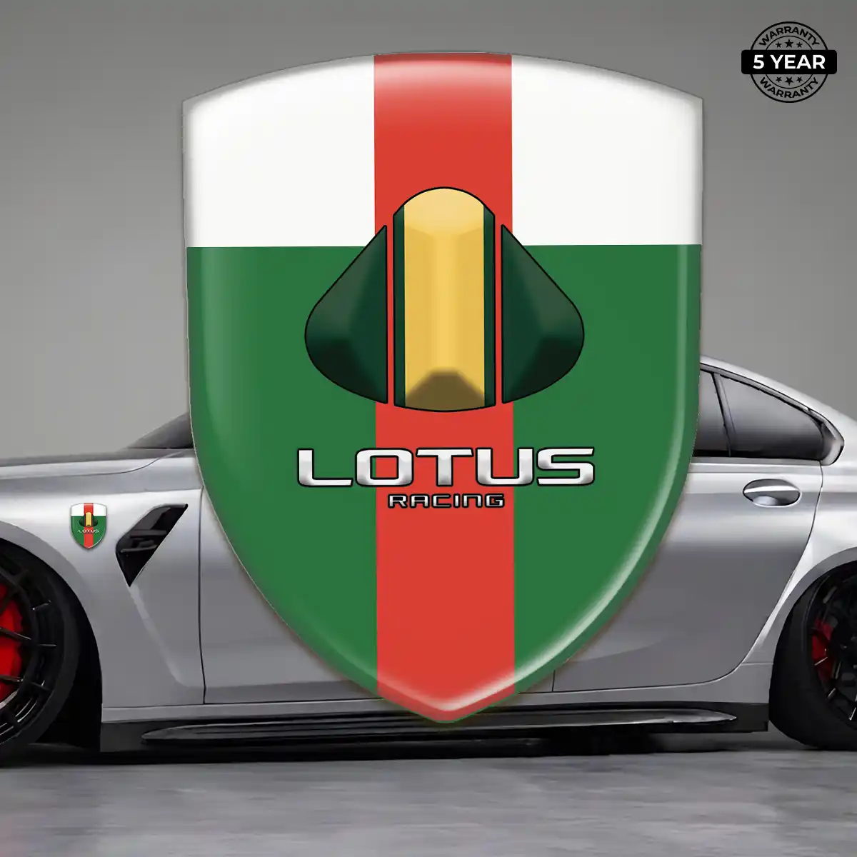 Lotus Domed Logo Sticker Prestige Line