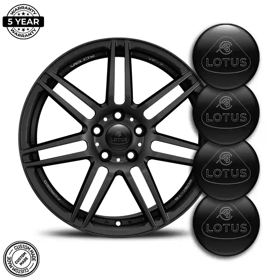 Lotus Domed Sticker Premium Edition