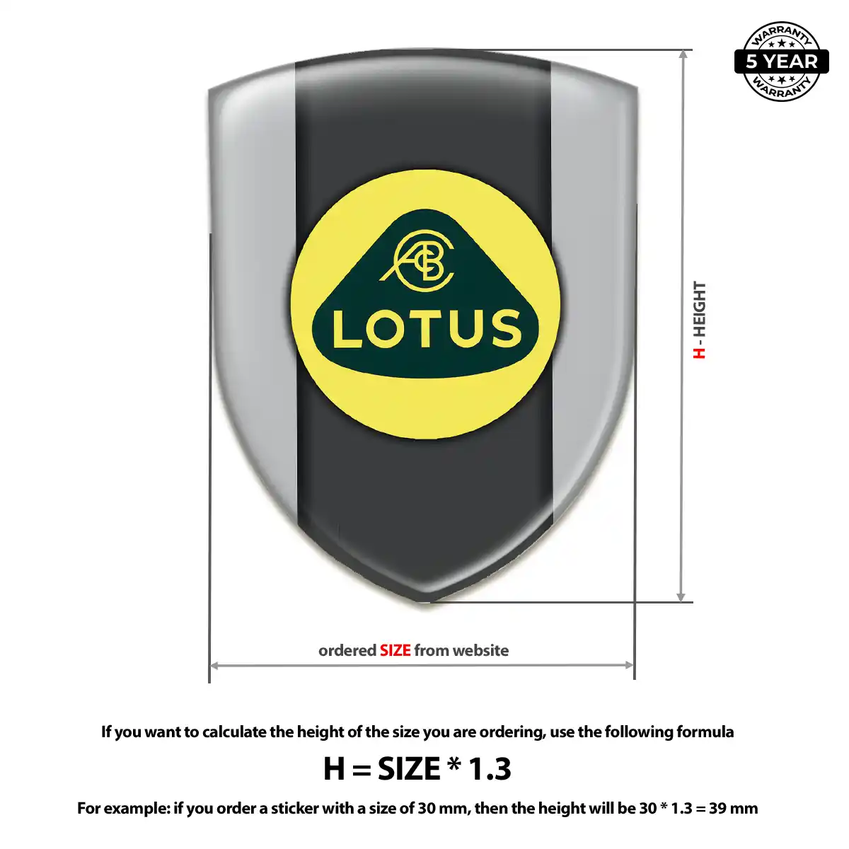 Lotus Emblem Badge Exclusive Series