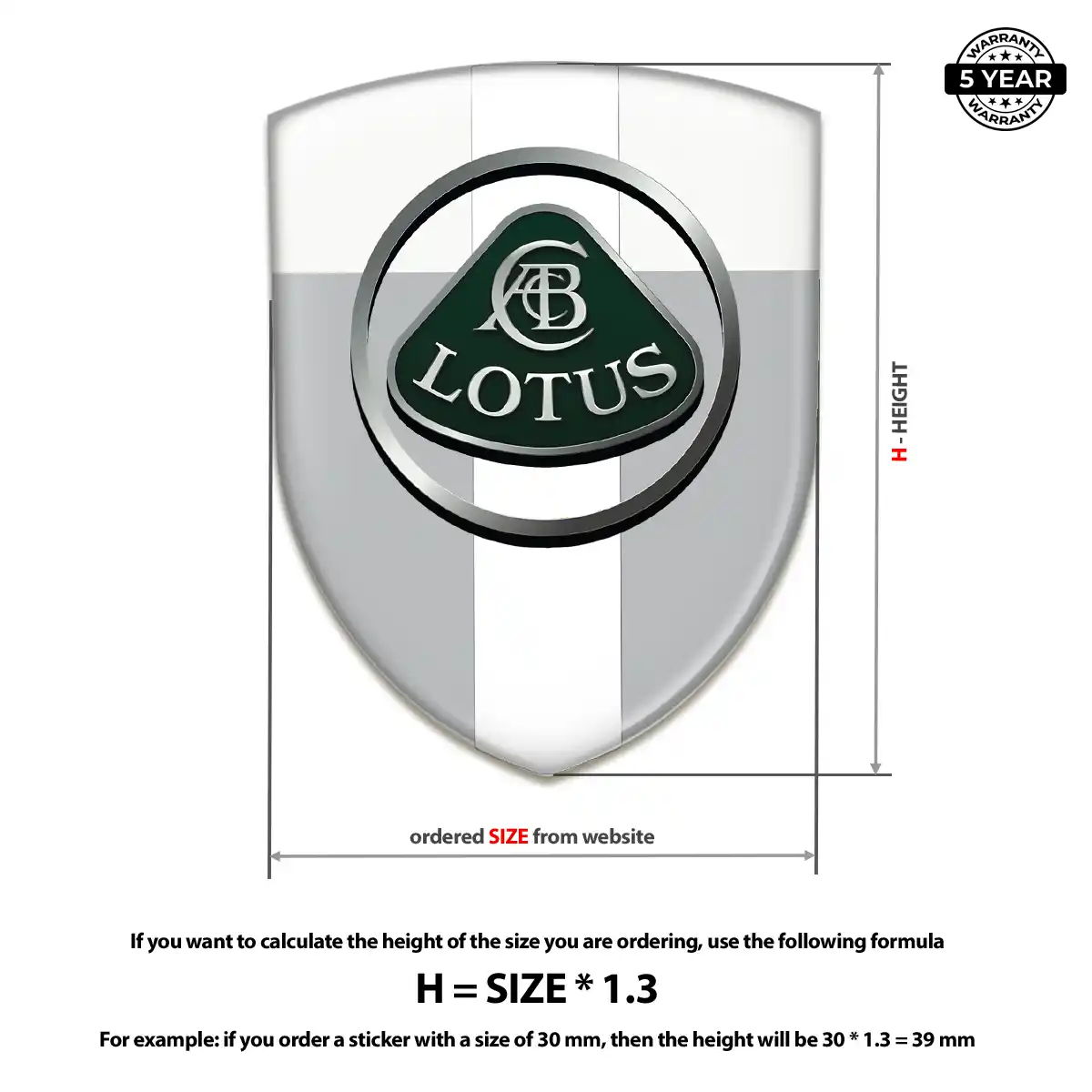 Lotus Emblem Badge Interior Elegance