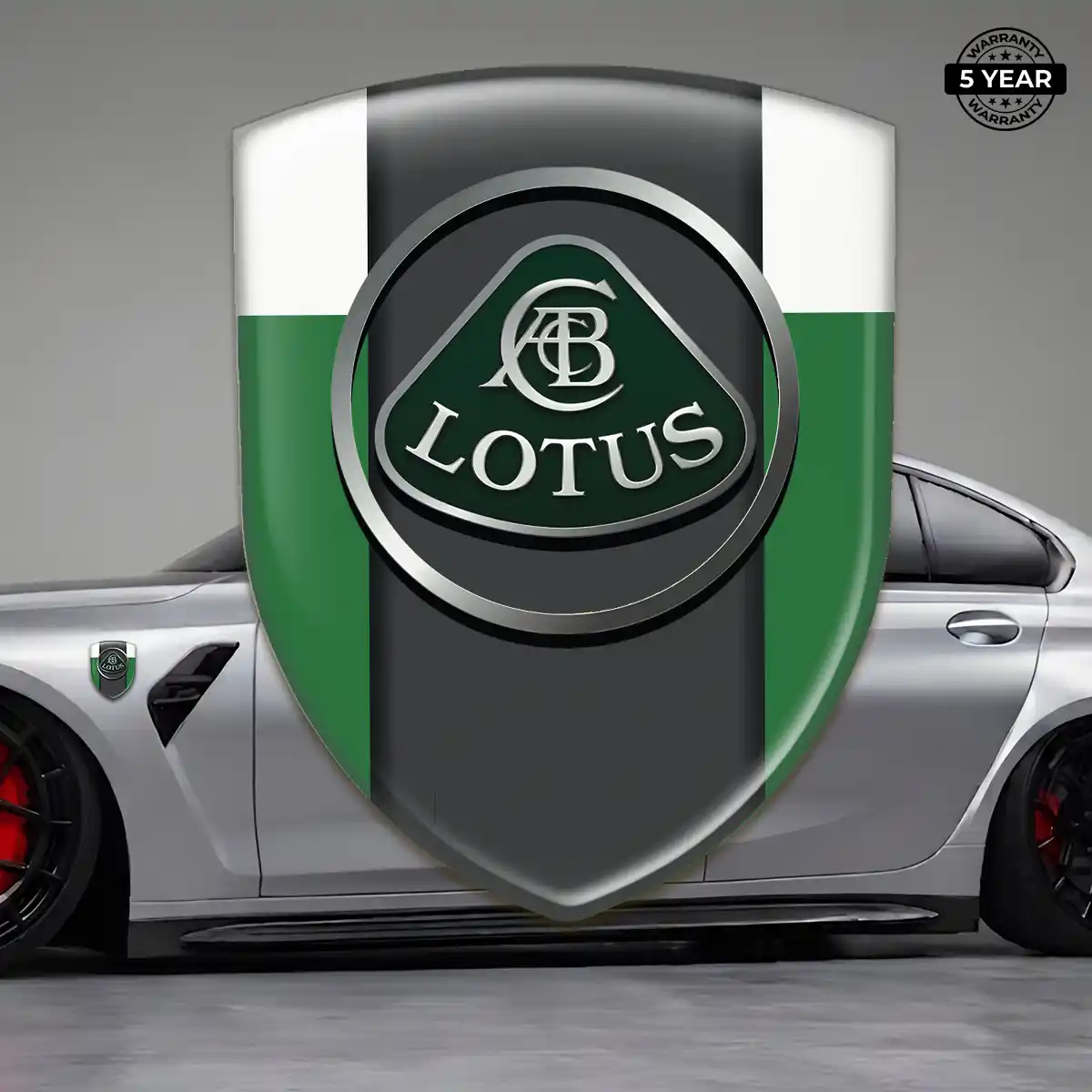 Lotus Emblem Badge Interior Luxe