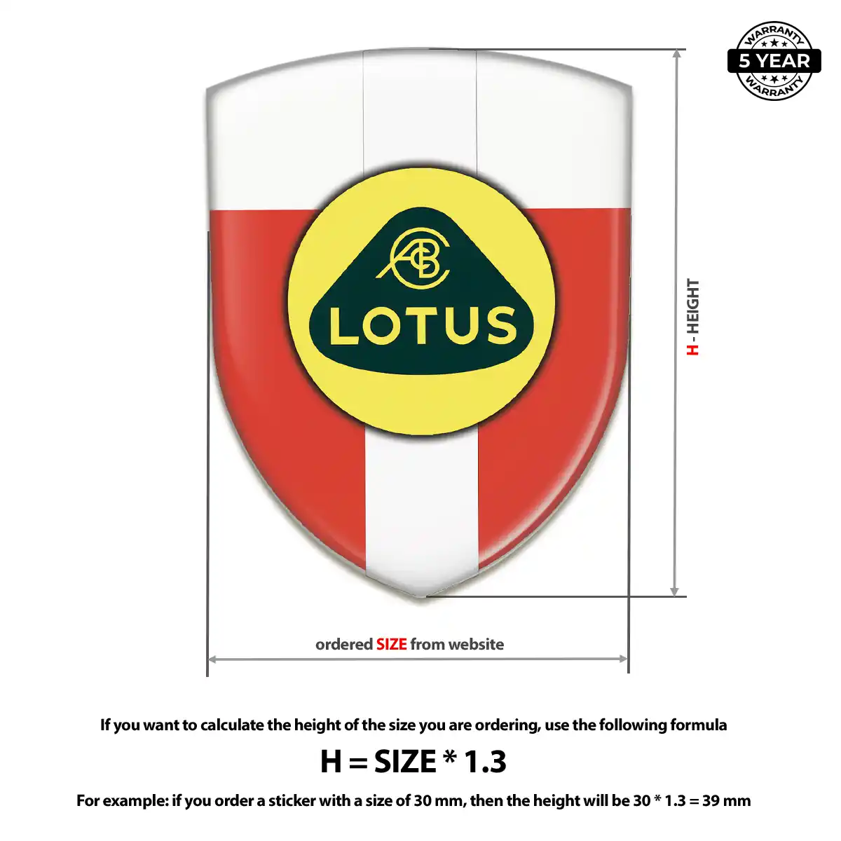 Lotus Emblem Badge Logo Deluxe Edition