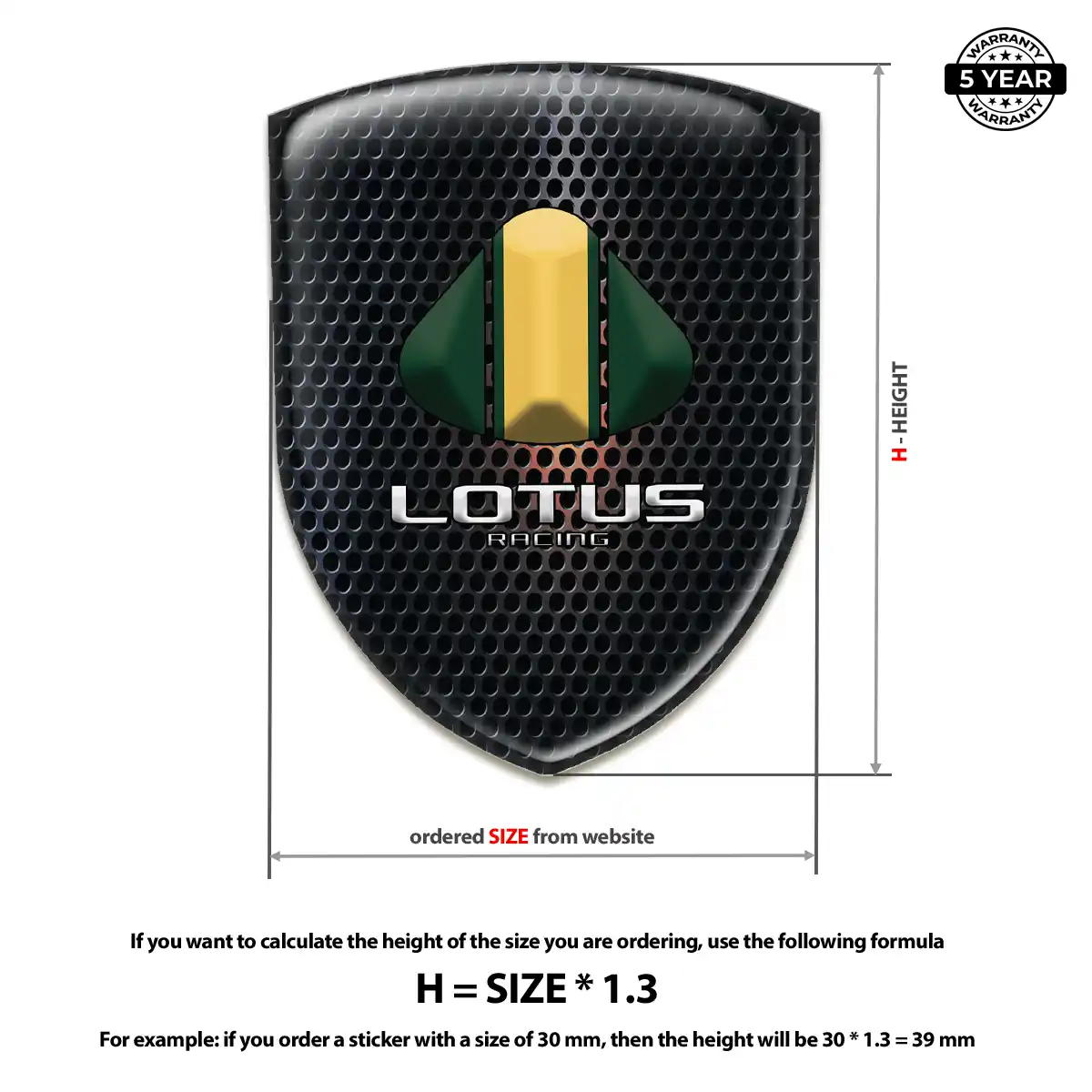 Lotus Emblem Badge Logo Exclusive Series