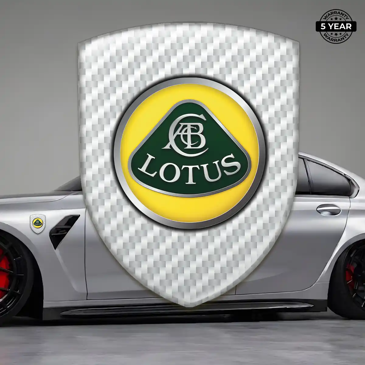 Lotus Emblem Badge Logo Exterior Luxe