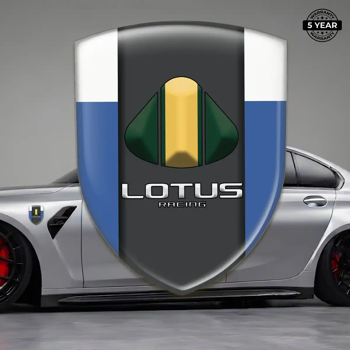 Lotus Emblem Badge Logo Interior Luxe