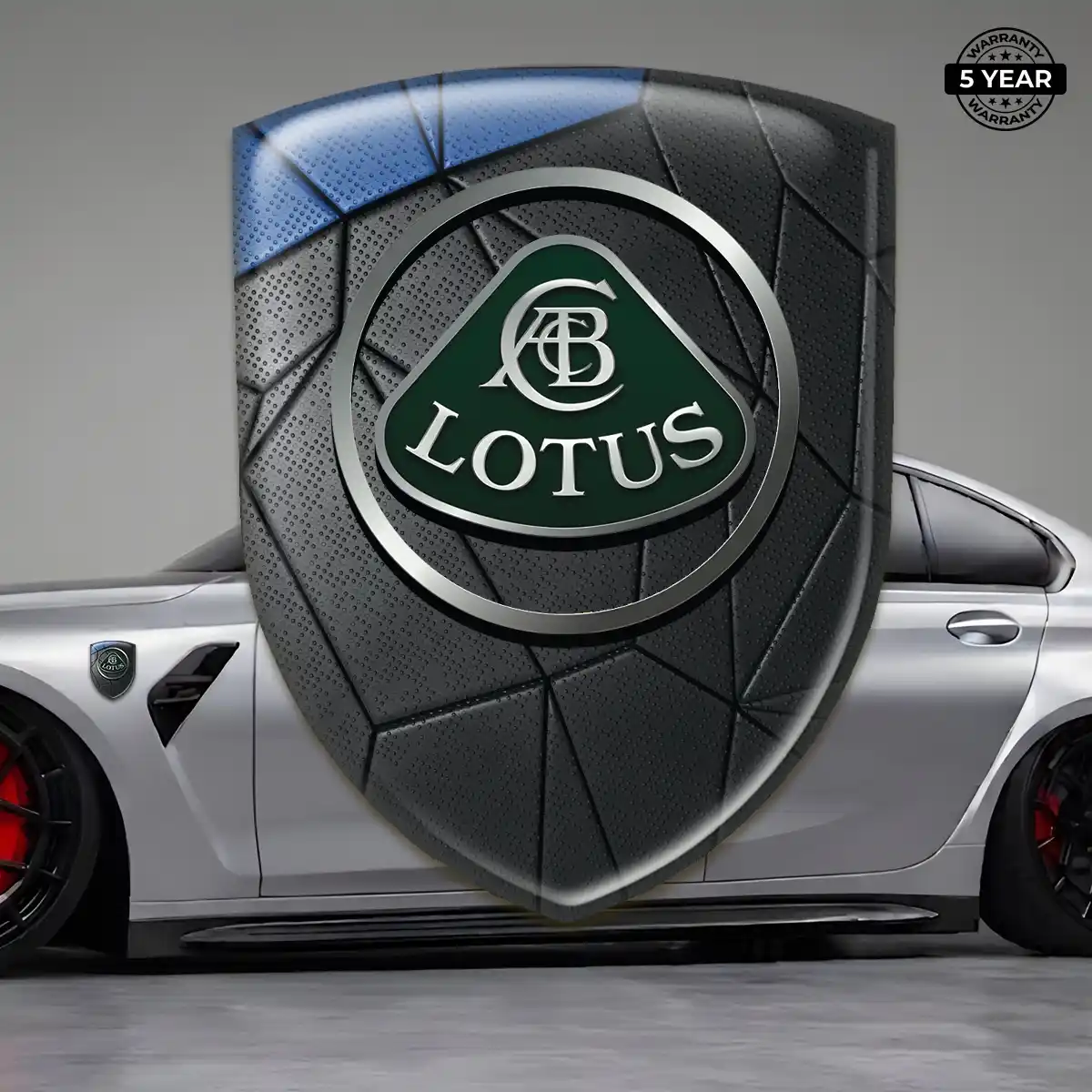 Lotus Emblem Badge Logo Noble Edition