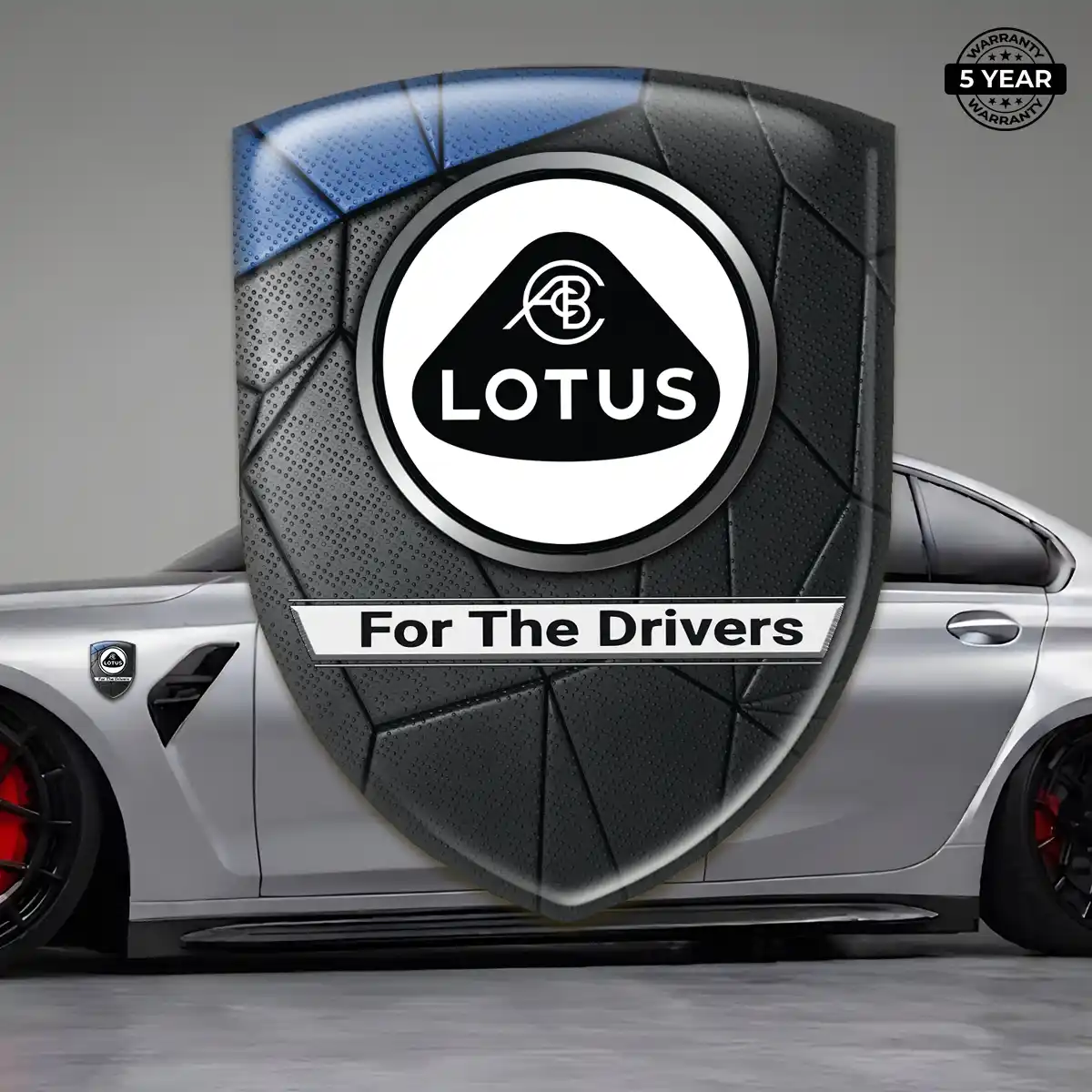Lotus Emblem Badge Logo Prestige Line