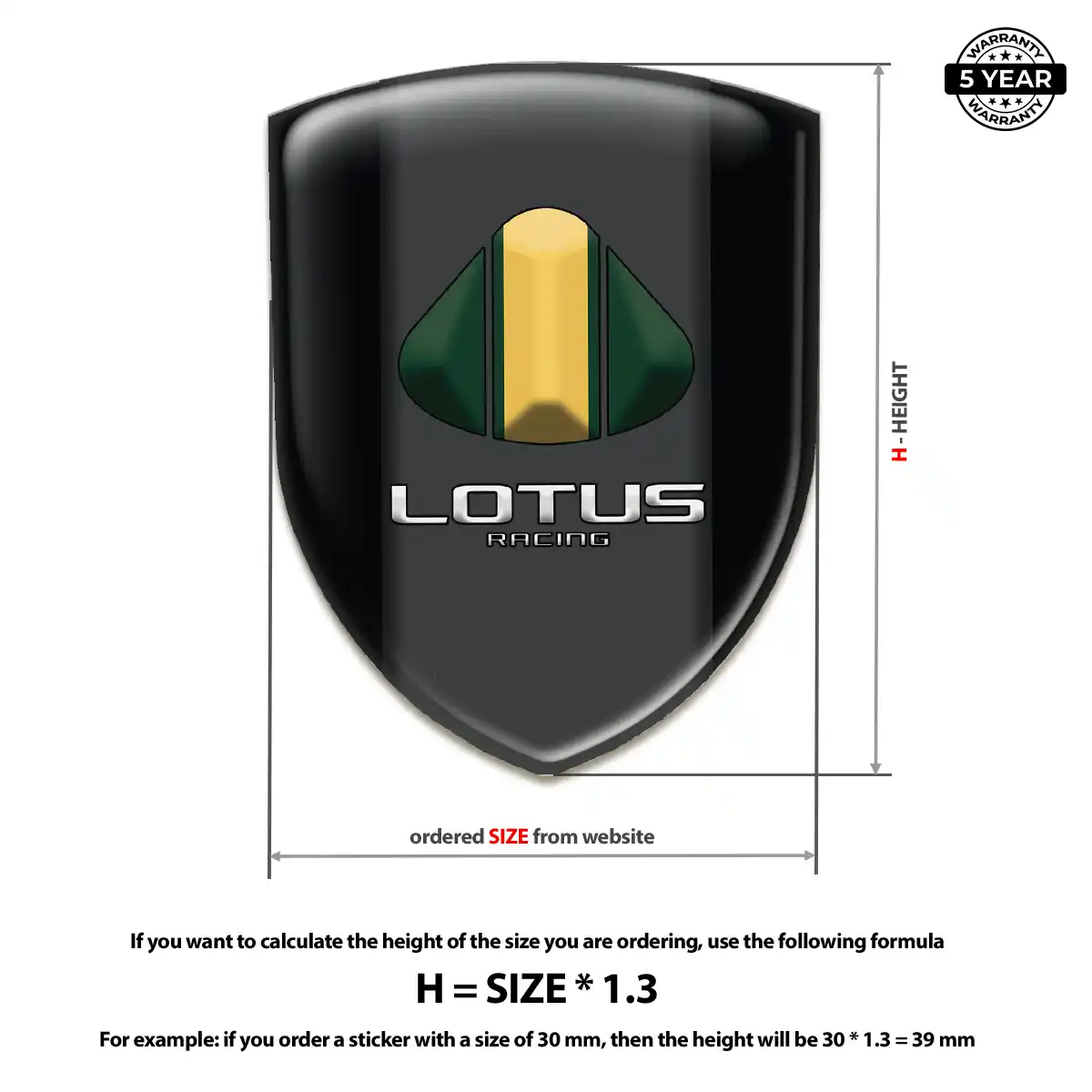 Lotus Emblem Badge Logo Refined Design