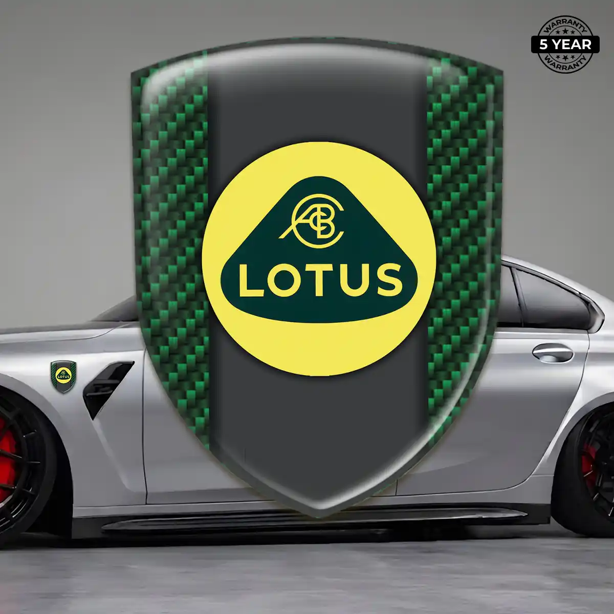 Lotus Emblem Badge Logo Resin Elite