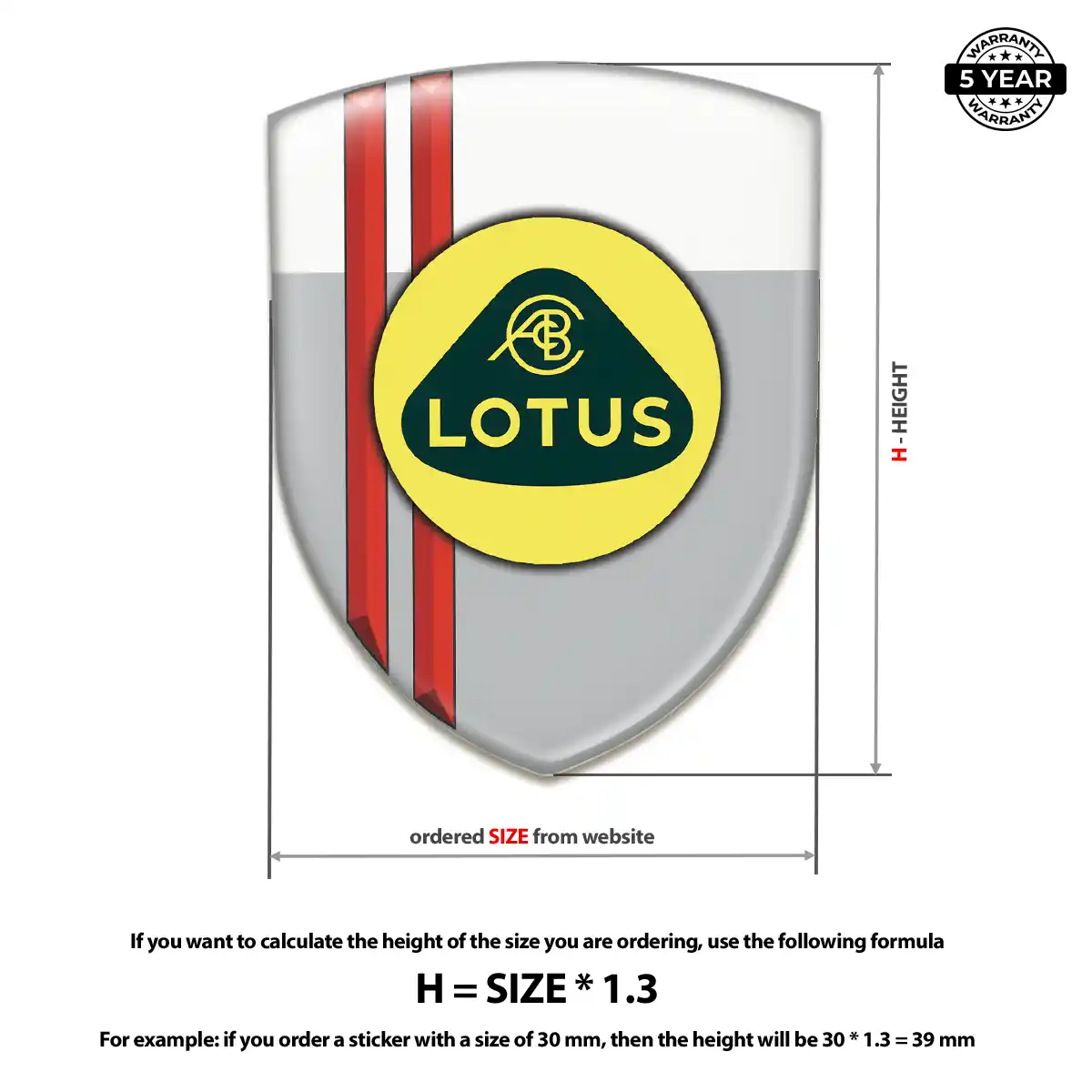 Lotus Emblem Badge Opulent Line