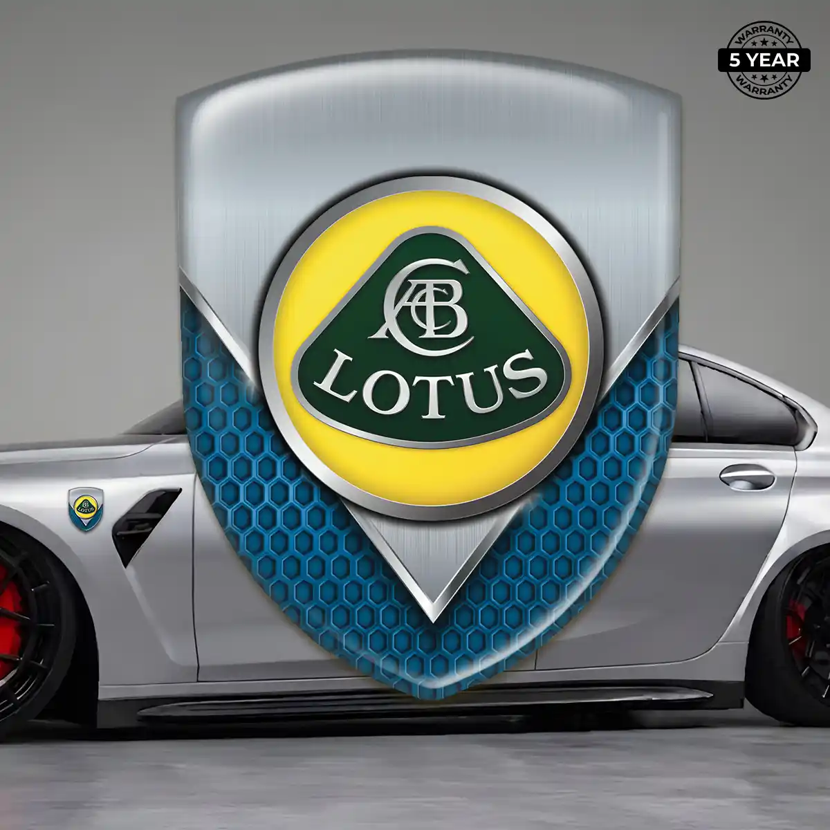 Lotus Emblem Badge Premium Dome