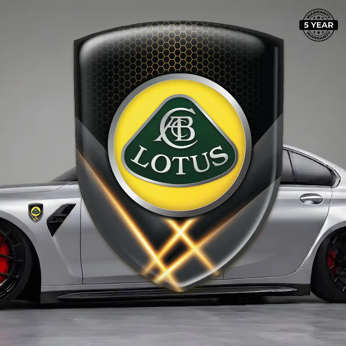 Lotus Emblem Badge Prime Quality