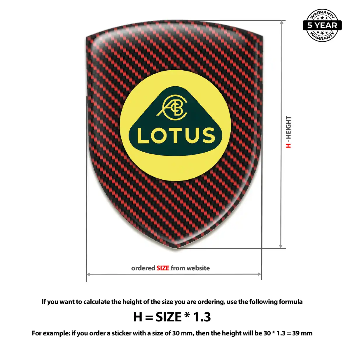 Lotus Emblem Badge Refined Design