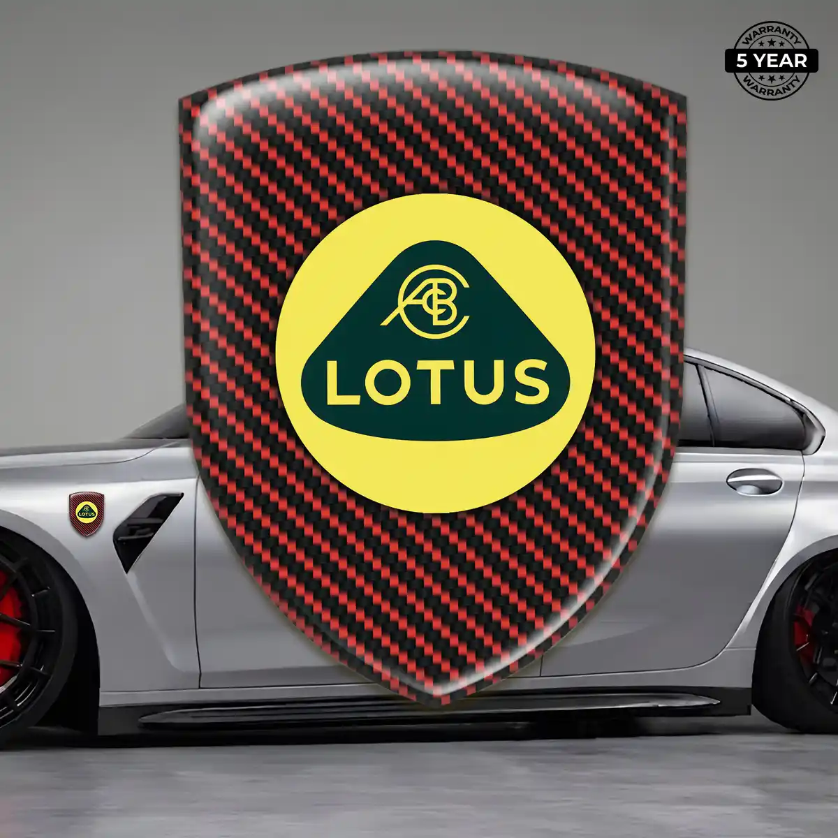 Lotus Emblem Badge Refined Design