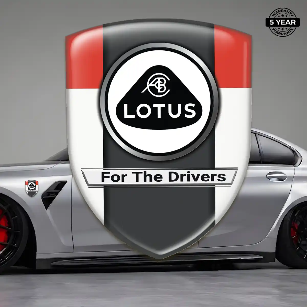 Lotus Emblem Badge Resin Elite