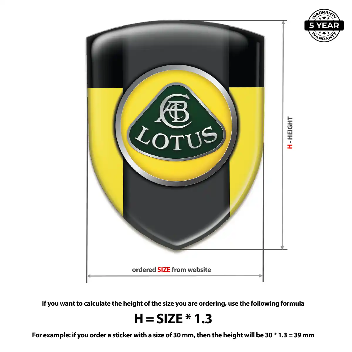 Lotus Emblem Badge Sleek Style
